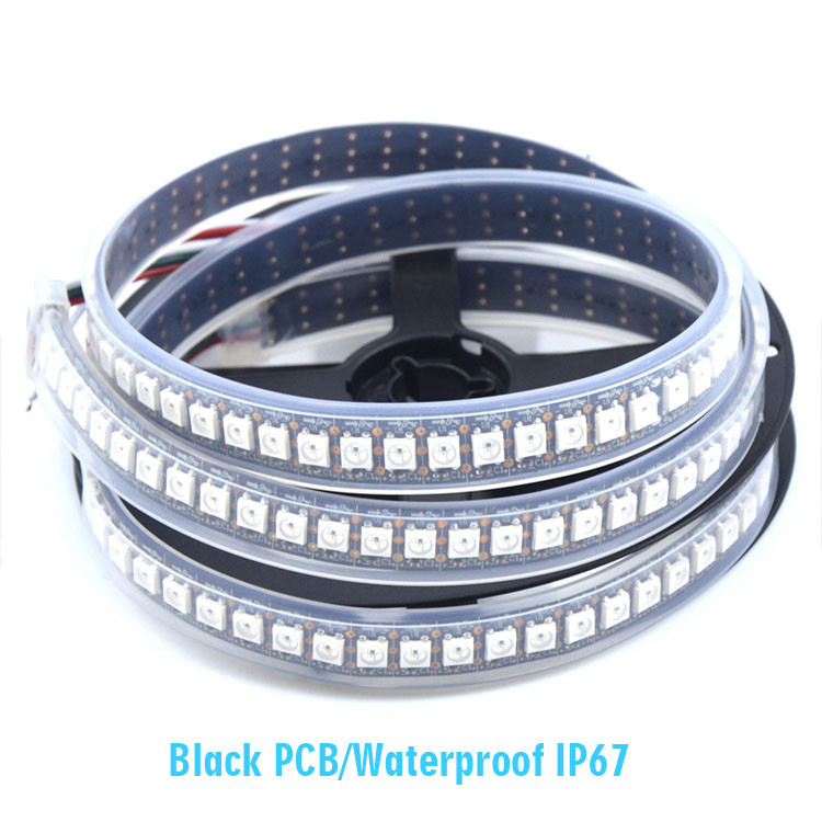 WS2811 DC5/12V Programmable LED Strip Lights, Addressable Digital Full Color Chasing Flexible LED Strips, Indoor Use, 288LEDs 6.56ft Per Reel By Sale WS2811 DC5/12V Programmable LED Strip Lights, Addressable Digital Full Color Chasing Flexible LED Strips, Indoor Use, 288LEDs 6.56ft Per Reel By Sale